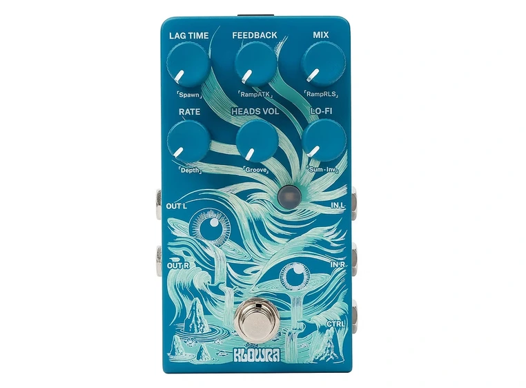 Klowra Rilum Multi-Head Delay Pedal 