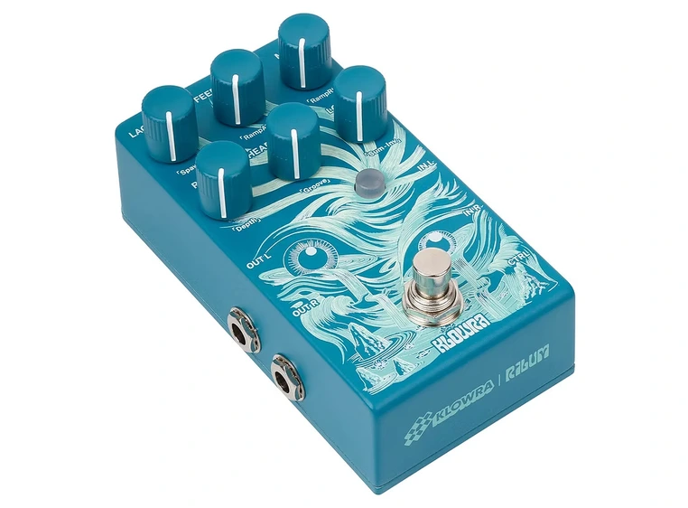 Klowra Rilum Multi-Head Delay Pedal 