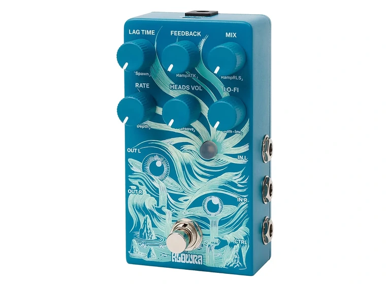 Klowra Rilum Multi-Head Delay Pedal 