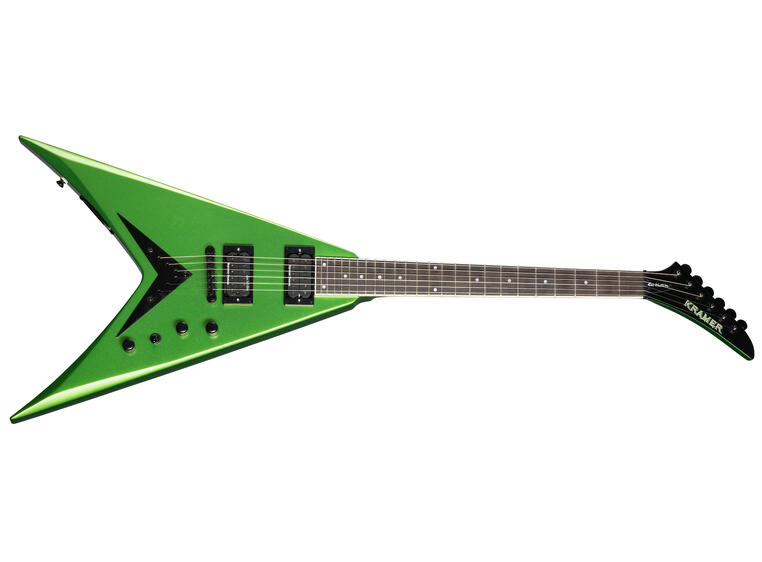 Kramer Dave Mustaine Vanguard Rust In Peace Alien Tech Green