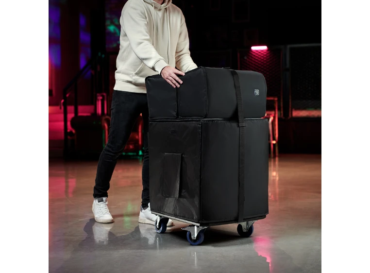 LD Systems DAVE 12 G4X BAG SET Transportsett med rullebrett og cover 