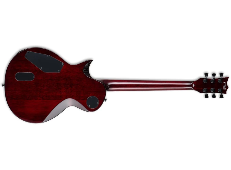 LTD EC-1000 QM See Thru Black Cherry Fluence 