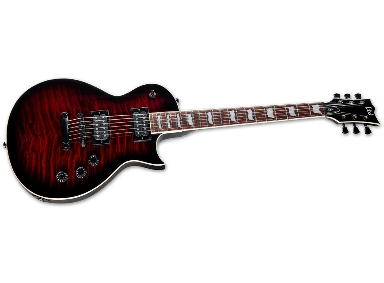 LTD EC-256QM See Thru Black Cherry SunBurst 