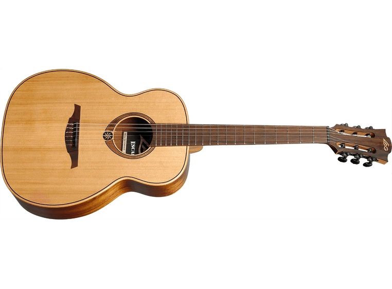 Lag Guitars Escapade Red Cedar Electro 