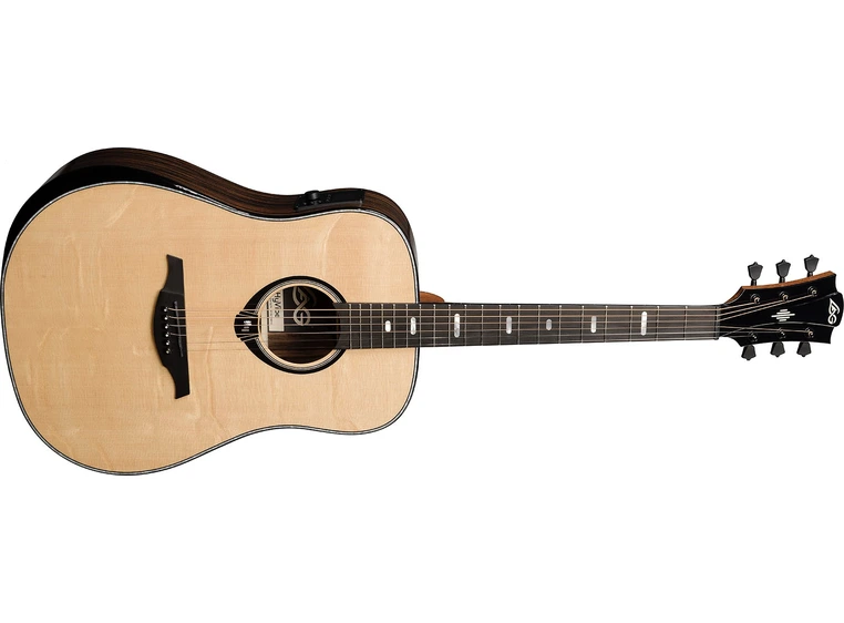 Lag Guitars HV50DE HyVibe 50 Dreadnought Bevel Gloss 