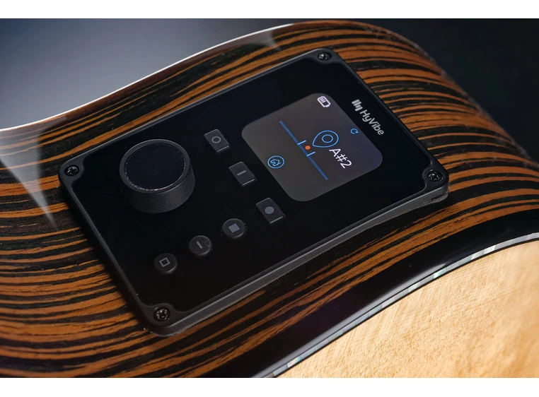 Lag Guitars HV50DE HyVibe 50 Dreadnought Bevel Gloss 