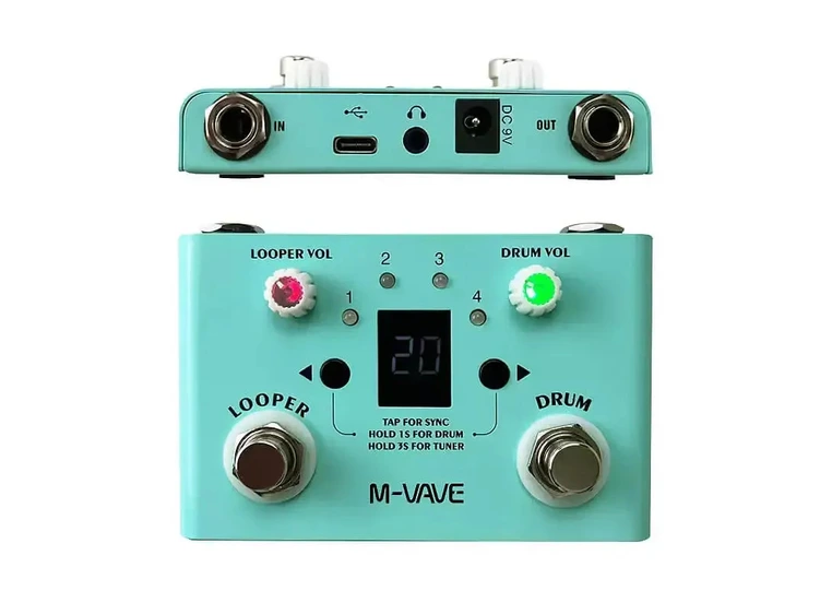 M-vave Lost Tempo guitar-effect-pedal 