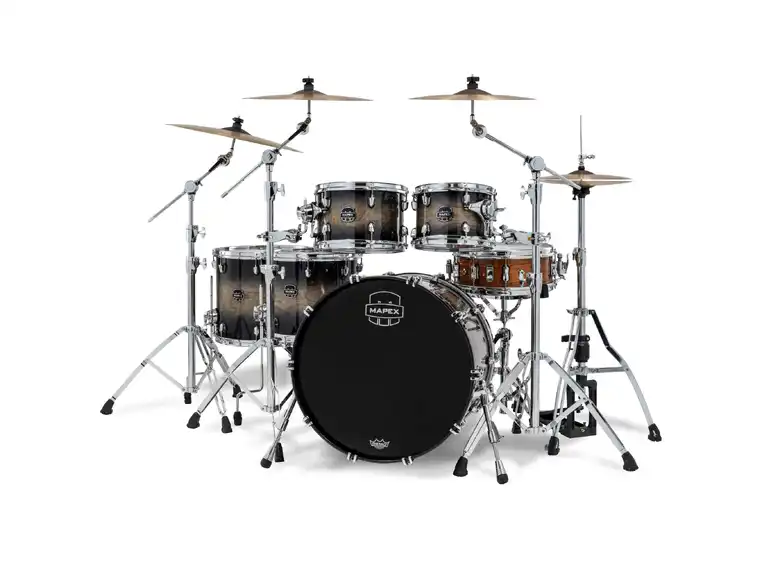 Mapex Saturn VI Series SR628XUZXG Black Ink Burst Shellpack 