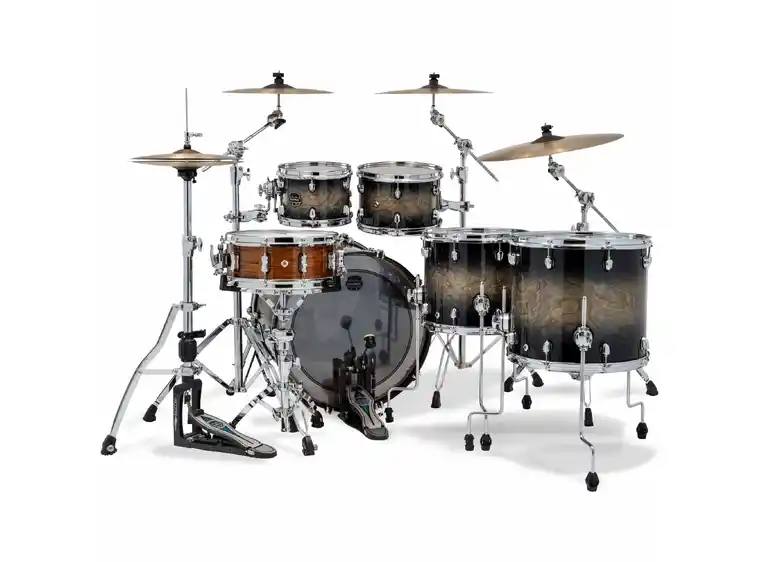 Mapex Saturn VI Series SR628XUZXG Black Ink Burst Shellpack 