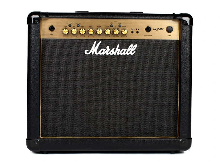 Marshall MG30GFX svart og gull * *Kunderetur 
