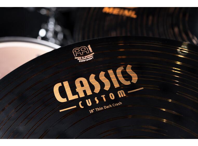 Meinl CC18TDAC Classics Custom 18 Thin Dark Crash