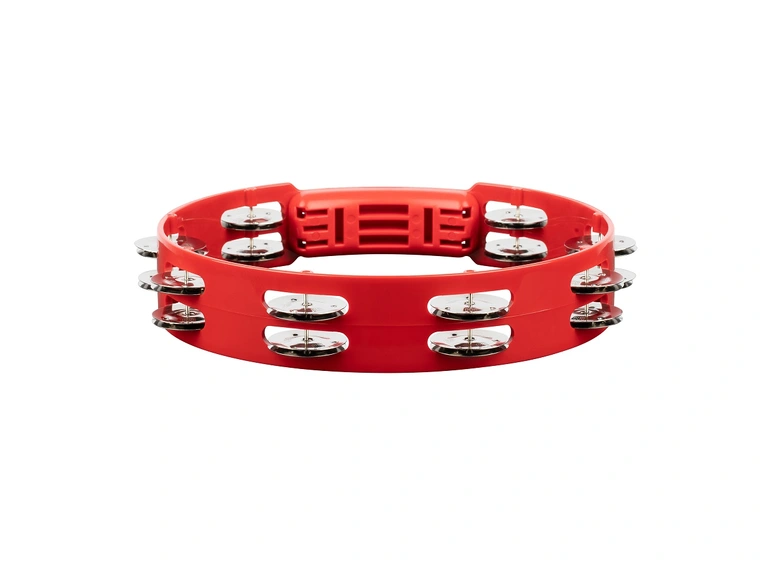 Meinl HTT10R Tour tamburin 10 2 rows, Red 