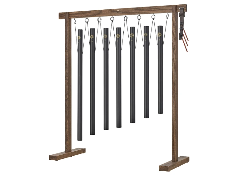 Meinl SBTSETCHA  Chimes Chakra Set Sound Bath Tube, 7 Pcs. 