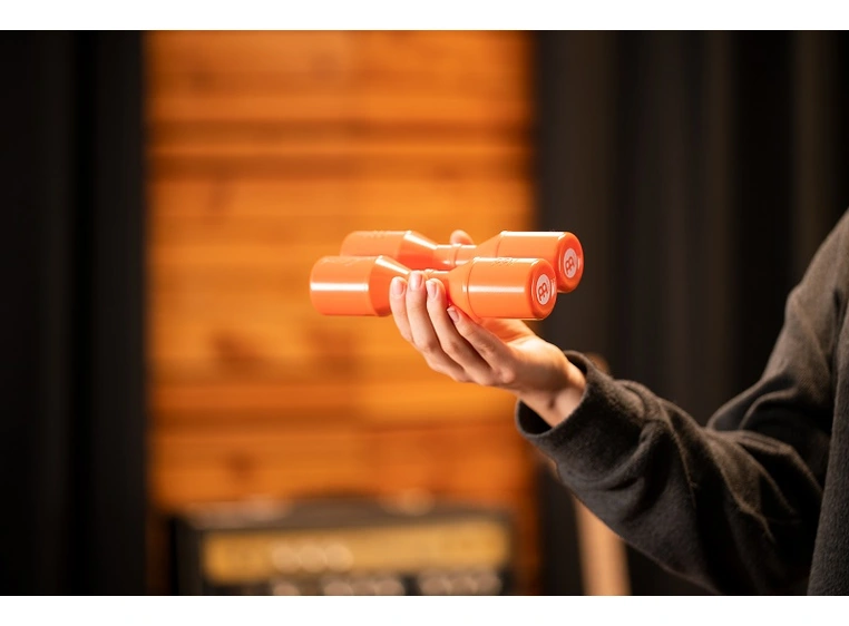 Meinl SH4EC Artist Series Luis Conte Live Shaker, Elecric Coral 