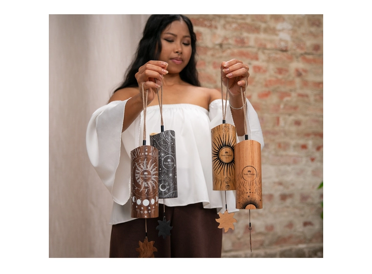 Meinl Sonic Energy CBCSET Cosmic Bamboo Chime 4x, Carrying bag 