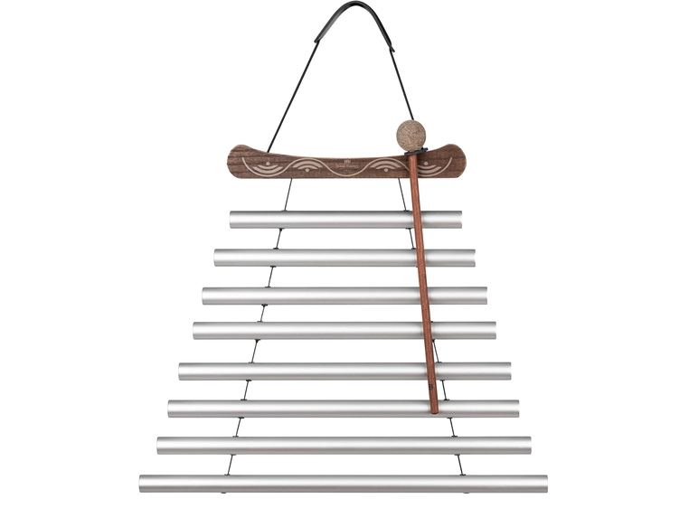 Meinl Sonic Energy MFC8CSHMIS Meditation Chime, 2 height, 8Notes, C#Minor, Silver 