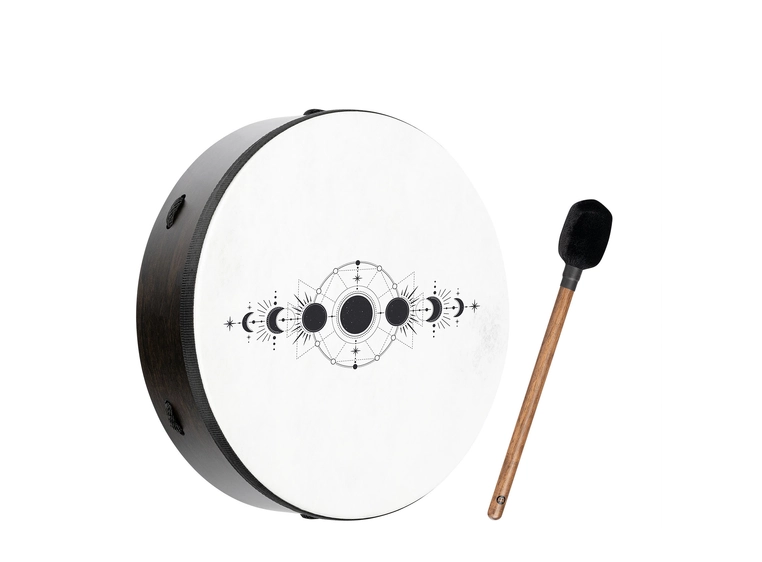 Meinl Sonic Energy RD14DWB-SH Ritual Drum 14, Moon phases 