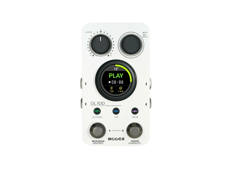Mooer GL 100 Groove Loop Series Phrase and Drum station 
