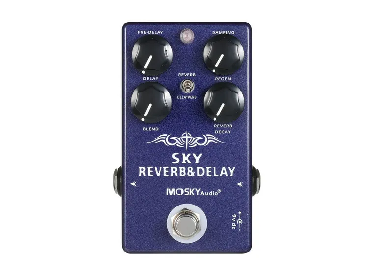 Mosky Sky Reverb effektpedal for gitar 