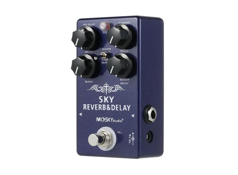 Mosky Sky Reverb effektpedal for gitar 