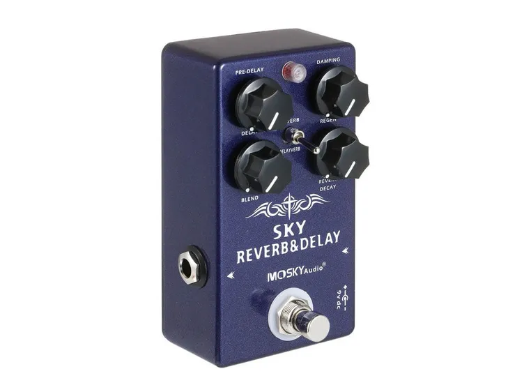 Mosky Sky Reverb effektpedal for gitar 