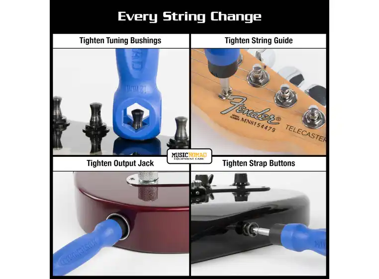 MusicNomad MN218 String Change Tool Kit 
