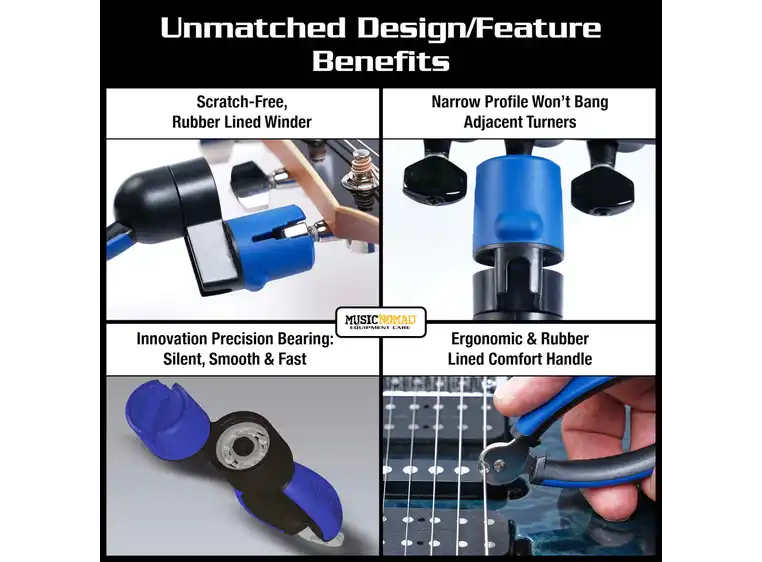 MusicNomad MN218 String Change Tool Kit 