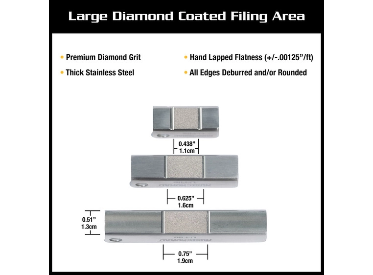 MusicNomad MN813 Fret leveler set 