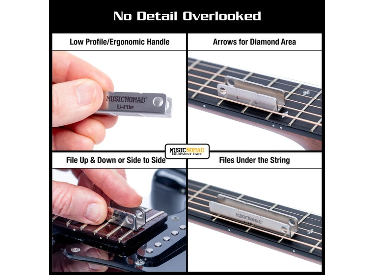 MusicNomad MN813 Fret leveler set 