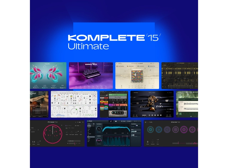 Native Instruments Komplete 15 Ultimate Upgrade fra KStandard [Download] 