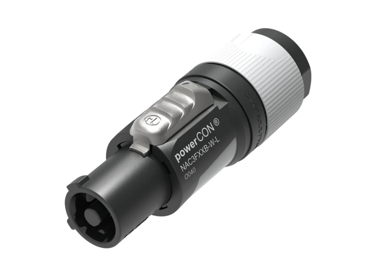 Neutrik Powercon NAC3FXXB-W-S Til kabel outlet 10-16mm grå 