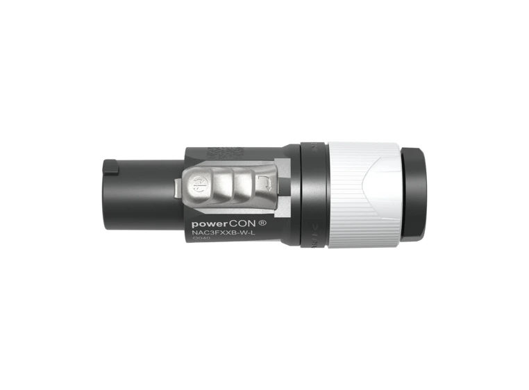 Neutrik Powercon NAC3FXXB-W-S Til kabel outlet 10-16mm grå 