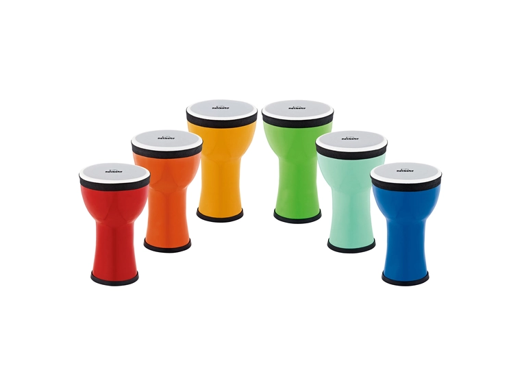 Nino Percussion NINOSETEMDJ Djembe gruppesett, 6 stk 