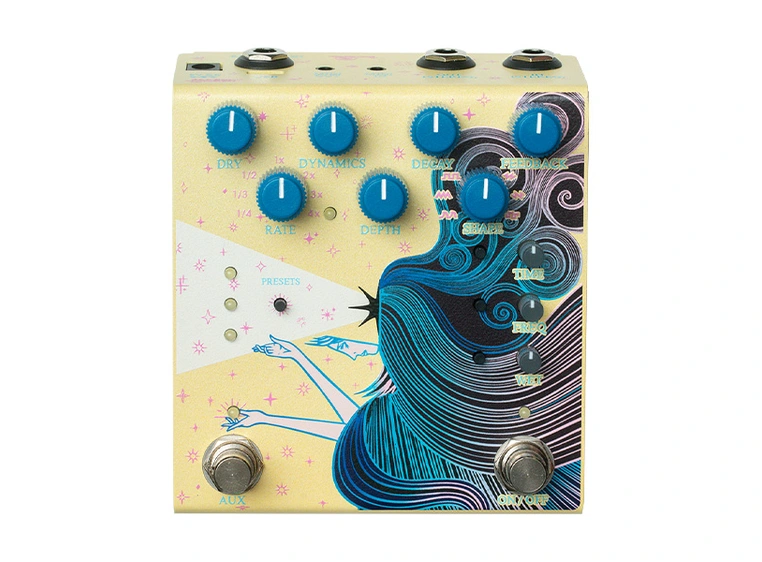 Old Blood Noise Sunlight Stereo Yellow Modulated Reverb 
