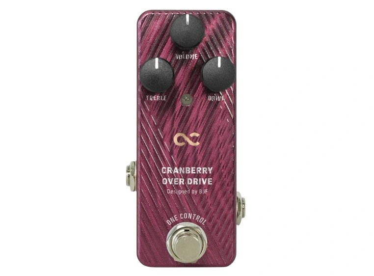 One Control Cranberry OverDrive Boost / Low-Gain Overdrive 