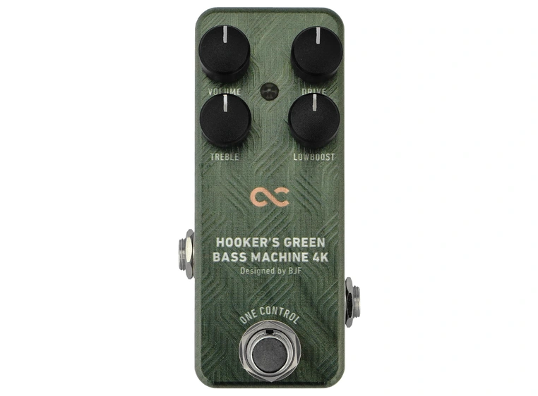 One Control Hookers Green Bass Machine 4K, Bass Overdrive / Distortion 