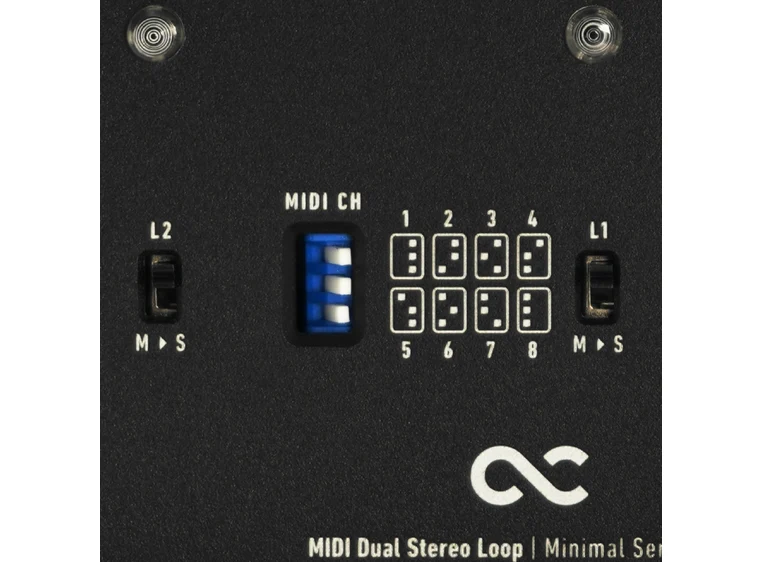 One Control Minimal MIDI DS Loop True Bypass Looper 