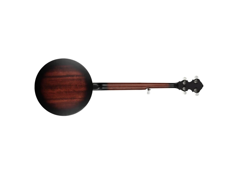 Ortega OBJ150-WB Americana Series Banjo Armrest, Whiskey burst, 18 brackets 