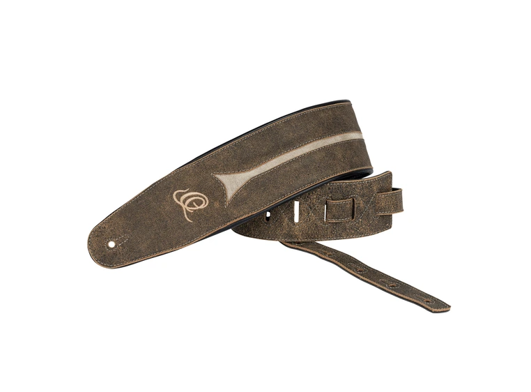 Ortega OSBS-3 Bass Leather Strap Desert stone 