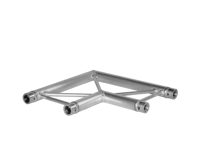 PROLYTE X30L-C003F Stige hjørne 2-Veis 90°, Alu, Ø51x2mm, Liggende 