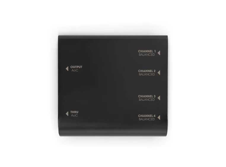Palmer AoC Box XLRf AOC from etherCON to 4 x XLR female 