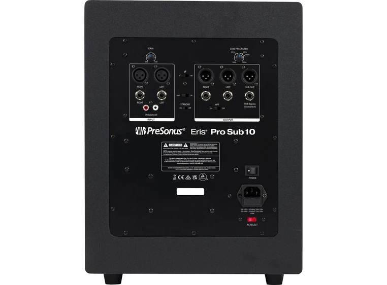 PreSonus Eris Pro Sub 10 * Black *Kunderetur 