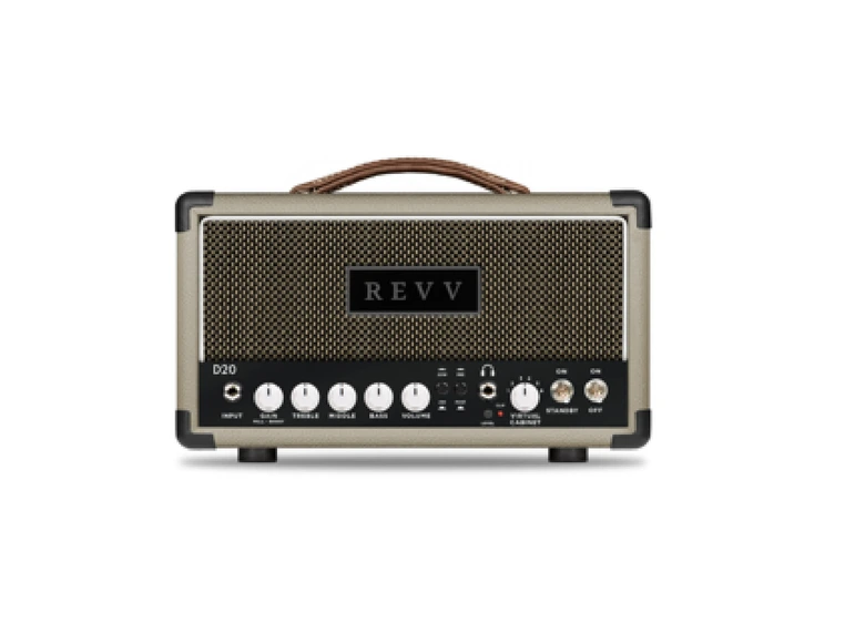 Revv D20 Rørtopp Headshell Vintage Vanilla 