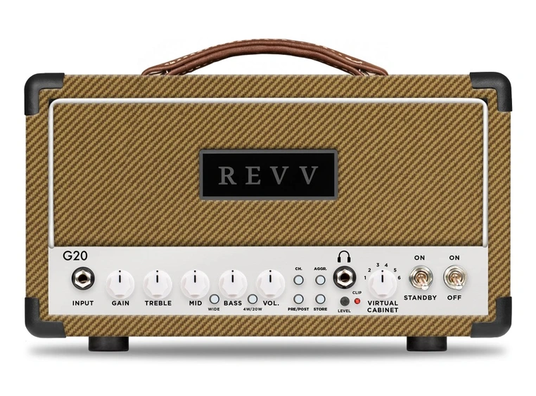 Revv G20 Rørtopp Headshell Tweed 