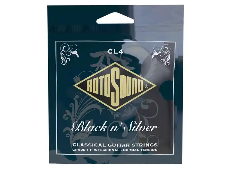 Rotosound CL4 Black N' Silver (028-045) 