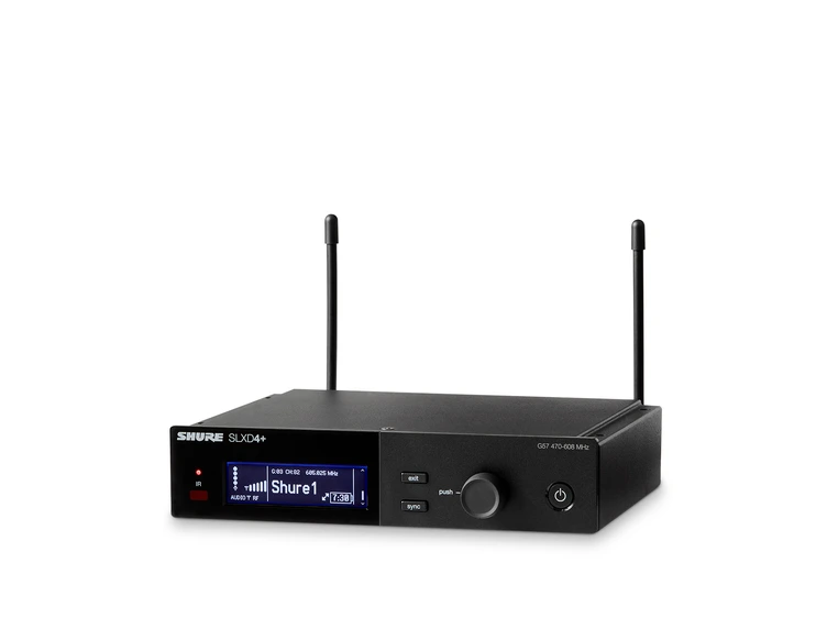 Shure SLXD14+ Bodypack System WL185M G65 (470-606MHz) 