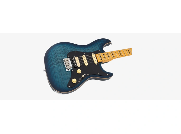 Sire Larry Carlton S7+ FM New Gen Transparent blue satin 
