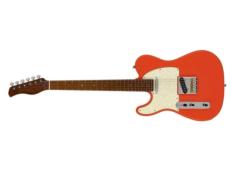 Sire Larry Carlton T7 Lefthand Fiesta red 