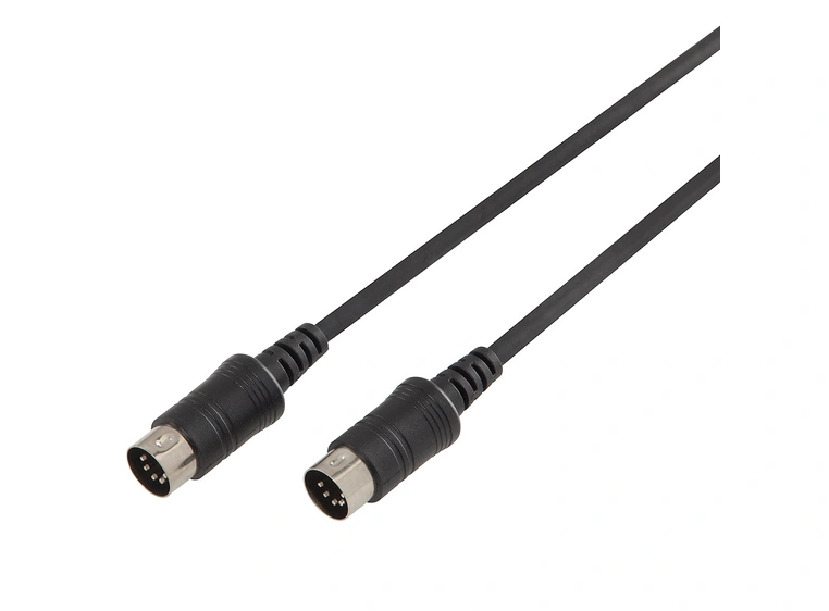 Soundsation BMD-3BK MIDI kabel 3m 