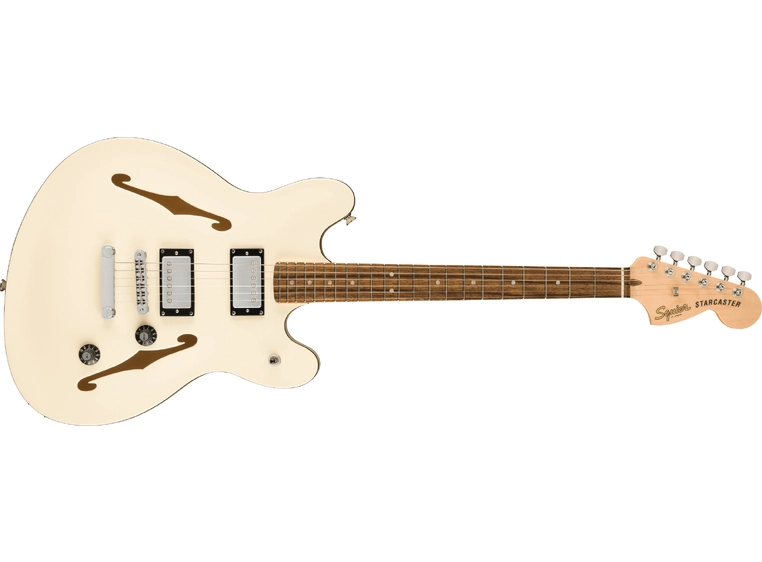 Squier Affinity Starcaster Deluxe LF, Olympic White 